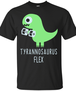Tyrannosaurus Flex Tank Top, T-Shirt Dinosaur Lifting, T rex