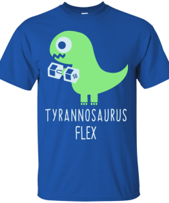 Tyrannosaurus Flex Tank Top, T-Shirt Dinosaur Lifting, T rex
