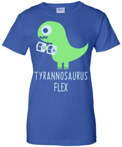 Tyrannosaurus Flex Tank Top, T-Shirt Dinosaur Lifting, T rex