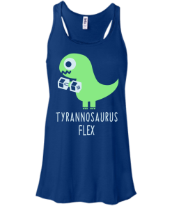 Tyrannosaurus Flex Tank Top, T-Shirt Dinosaur Lifting, T rex