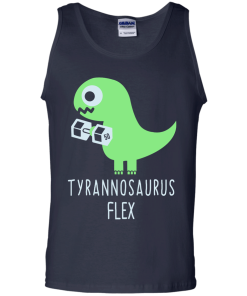 Tyrannosaurus Flex Tank Top, T-Shirt Dinosaur Lifting, T rex