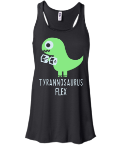Tyrannosaurus Flex Tank Top, T-Shirt Dinosaur Lifting, T rex