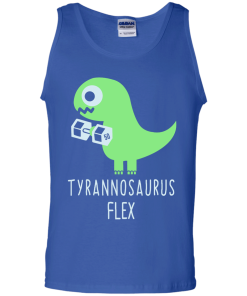 Tyrannosaurus Flex Tank Top, T-Shirt Dinosaur Lifting, T rex