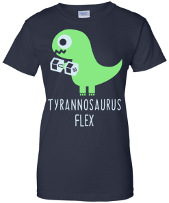 Tyrannosaurus Flex Tank Top, T-Shirt Dinosaur Lifting, T rex