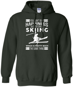 You can't buy happiness but you can go skiing t shirt, hoodies