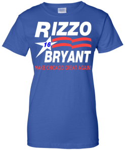 Rizzo Bryant - Chicago Cubs 2016 t shirt