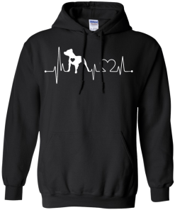 Pitbull Love Shirt - Pitbull Heart Beat T-Shirt, Hoodies, Tank Top