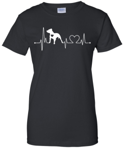 Pitbull Love Shirt - Pitbull Heart Beat T-Shirt, Hoodies, Tank Top