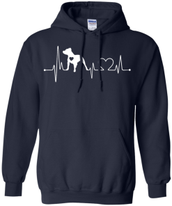 Pitbull Love Shirt - Pitbull Heart Beat T-Shirt, Hoodies, Tank Top