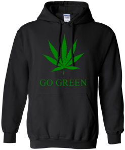 Go Green T-Shirt | Marijuana Weed Leaf | Vape Nation Shirt