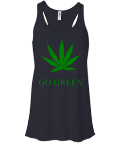 Go Green T-Shirt | Marijuana Weed Leaf | Vape Nation Shirt