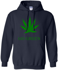 Go Green T-Shirt | Marijuana Weed Leaf | Vape Nation Shirt