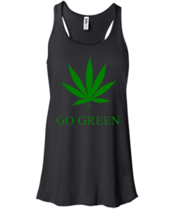 Go Green T-Shirt | Marijuana Weed Leaf | Vape Nation Shirt