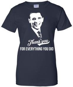 President Obama - Thank you for everything you did T-Shirt