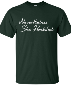 She was warned nevertheless she persisted shirt