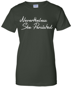 She was warned nevertheless she persisted shirt