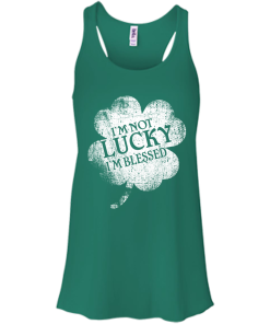 St Patrick's Day: I'm Not Lucky I'm Blessed Christian T-Shirt