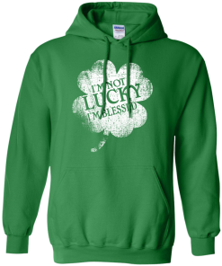 St Patrick's Day: I'm Not Lucky I'm Blessed Christian T-Shirt