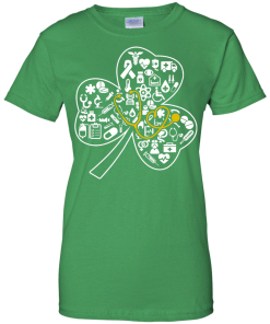 St Patrick's Day: Nurse Shamrock T-Shirt, Hoodies, Tank Top