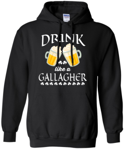 St Patrick's Day: Drink Like A Gallagher T-Shirt