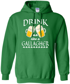 St Patrick's Day: Drink Like A Gallagher T-Shirt