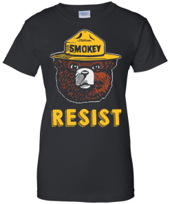 Smokey Says Resist T-Shirt, Hoodies, Tank