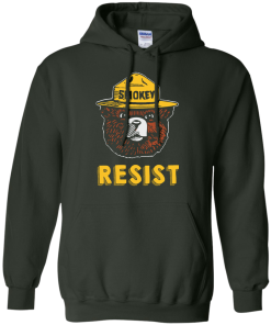 Smokey Says Resist T-Shirt, Hoodies, Tank