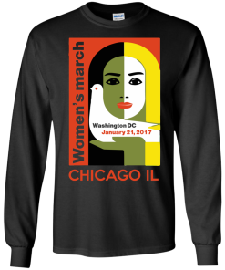 Women's March On Chicago Illinois T-Shirt, Hoodies, Tank Top