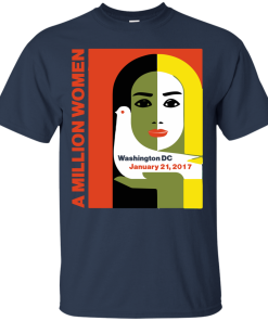 Million Women March T-Shirt, Hoodies - Flattering Slim Fit