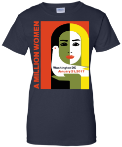 Million Women March T-Shirt, Hoodies - Flattering Slim Fit