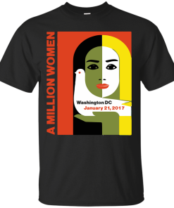 Million Women March T-Shirt, Hoodies - Flattering Slim Fit