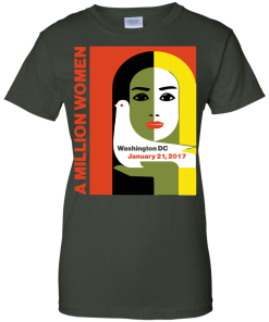 Million Women March T-Shirt, Hoodies - Flattering Slim Fit