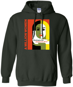 Million Women March T-Shirt, Hoodies - Flattering Slim Fit