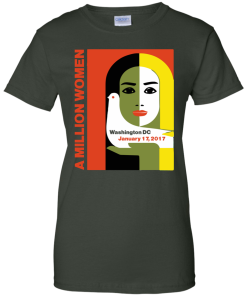 Million Women March T-Shirt, Hoodies - Flattering Slim Fit
