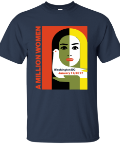 Million Women March T-Shirt, Hoodies - Flattering Slim Fit