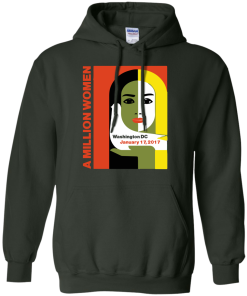Million Women March T-Shirt, Hoodies - Flattering Slim Fit