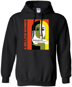 Million Women March T-Shirt, Hoodies - Flattering Slim Fit