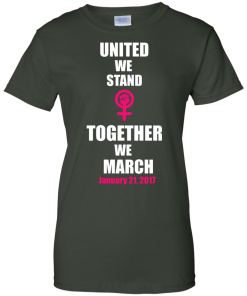 United We Stand Together We March T-Shirt, Tank Top & Hoodies
