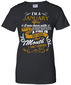 I'm A January Girl T Shirt, Tank Top