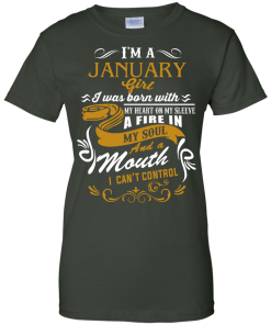 I'm A January Girl T Shirt, Tank Top