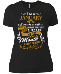 I'm A January Girl T Shirt, Tank Top