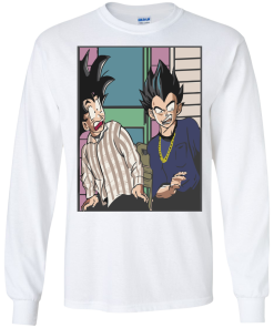 Goku and Vegeta Shirt, Friday The Movie T-Shirt, Hoodies White Version