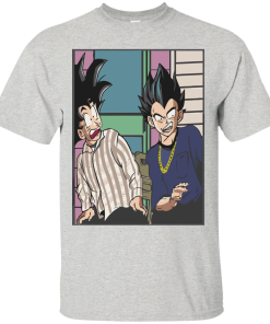 Goku and Vegeta Shirt, Friday The Movie T-Shirt, Hoodies White Version
