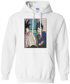 Goku and Vegeta Shirt, Friday The Movie T-Shirt, Hoodies White Version