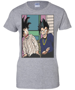 Goku and Vegeta Shirt, Friday The Movie T-Shirt, Hoodies White Version