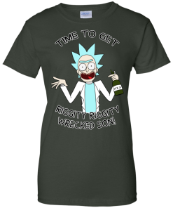 Time To Get Riggity Riggity Wrecked Son T-Shirt, Tank Top