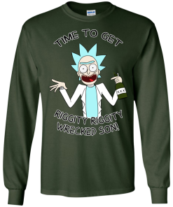 Time To Get Riggity Riggity Wrecked Son T-Shirt, Tank Top