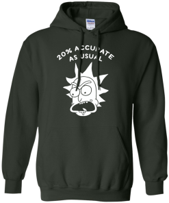 Rick and Morty 20% Accurate as Usual T Shirt, Hoodies, Tank Top