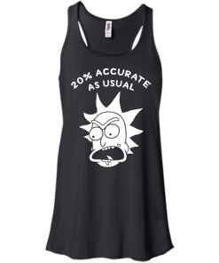 Rick and Morty 20% Accurate as Usual T Shirt, Hoodies, Tank Top