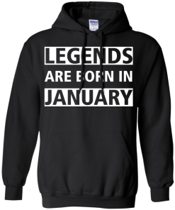 Legends Are Born In January T-Shirt